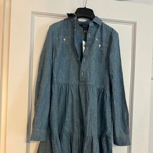 Ralph Lauren Denim Dress - Girls size 16